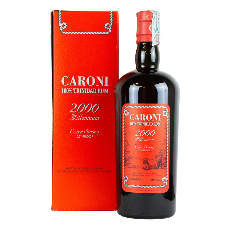 Recensione del Caroni 2000 Rum Trinidad Extra Strong 120 Proof Millenn