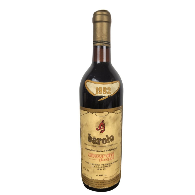 Alessandria Giuseppe 1982 Barolo DOCG