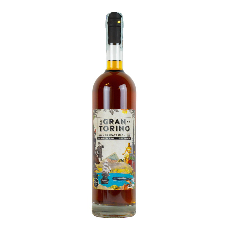 Demerara 2002 Rum Guyana 16Y Demerara Gran Torino Full