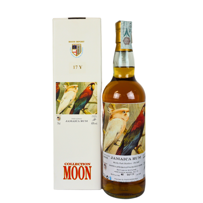 Worthy Park 2006 Jamaica Rum 17Y Pappagalli Moon Import